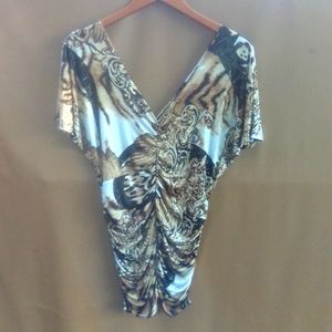 Ladies pleated blouse